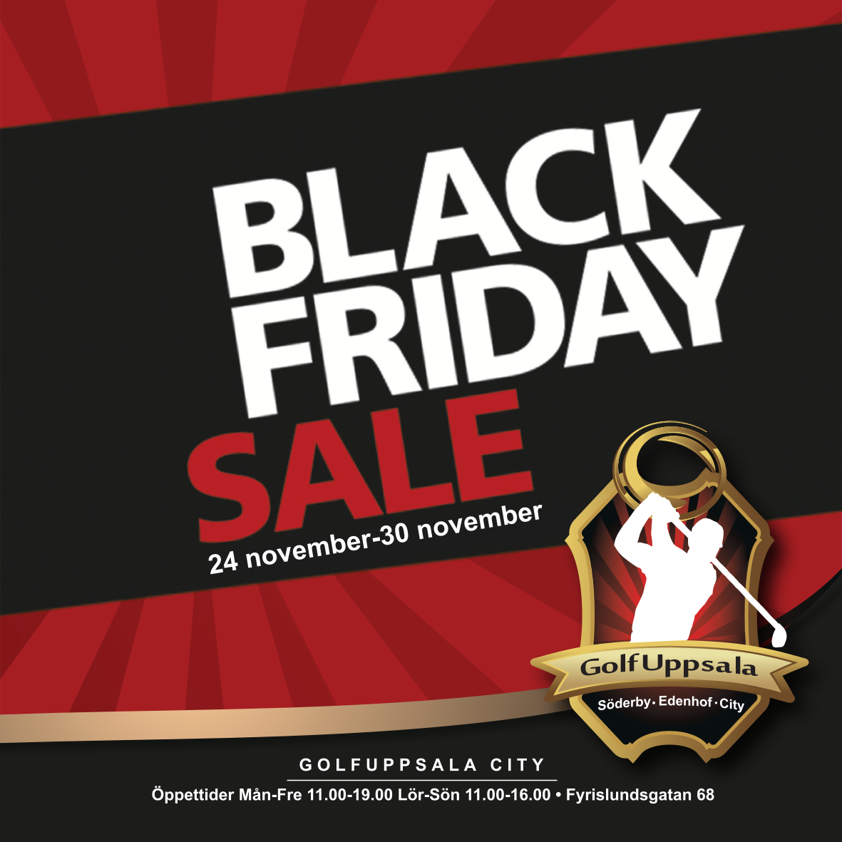 Black Week GolfUppsala