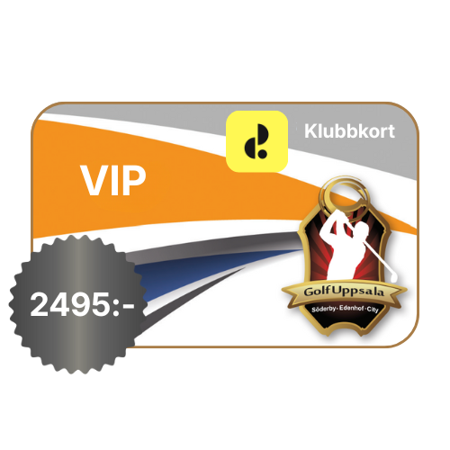 Klubbkort GolfUppsala 2026 VIP