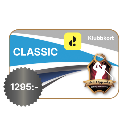 Klubbkort 2026 GolfUppsala Classic