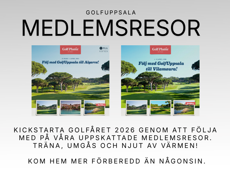 GolfUppsala medlemsresor