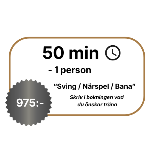 Ta lektion hos oss på GolfUppsala och gör dintt spelande roligare!