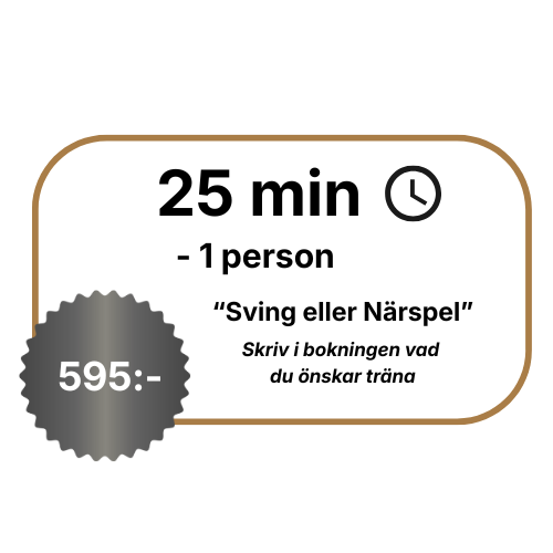 Ta lektion hos oss på GolfUppsala och gör dintt spelande roligare!