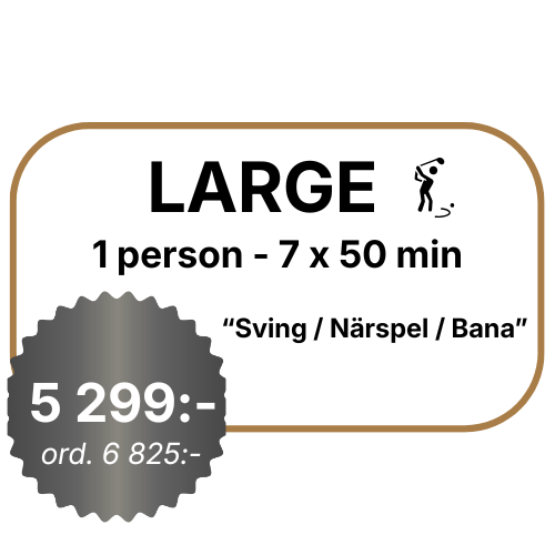 Ta lektion hos oss på GolfUppsala och gör dintt spelande roligare!