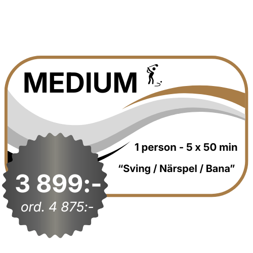 Lektionspaket golf, GolfUppsala